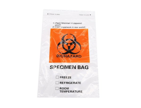 Biohazard Specimen Bag